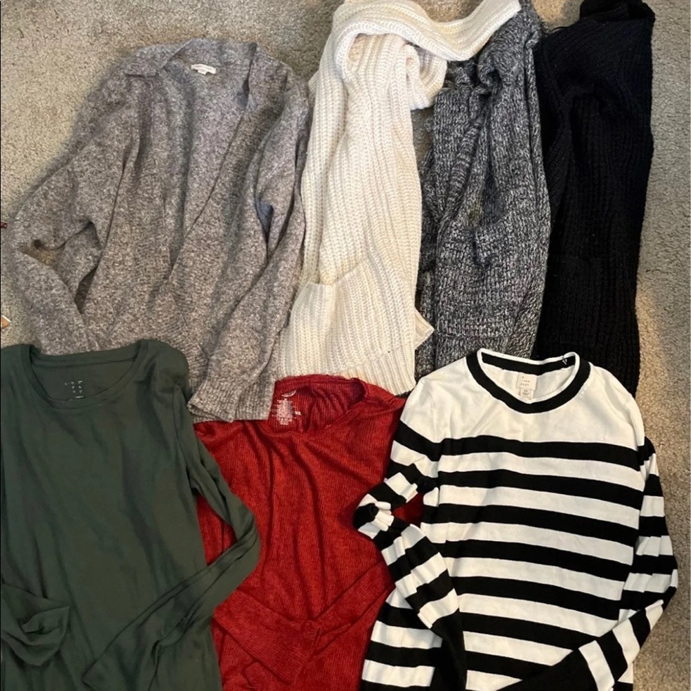 Sweaters and cardigans